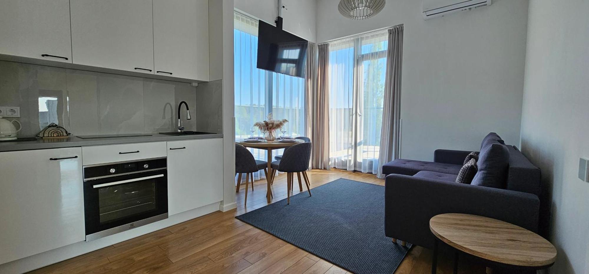 פלאנגה Lighthouse Apartment Sventosios Vartai מראה חיצוני תמונה